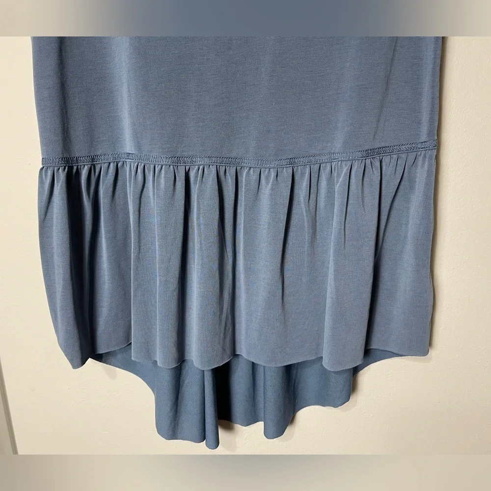 Mote NWOT Short Sleeve Hi-Low Peplum Blouse - Picture 4 of 8
